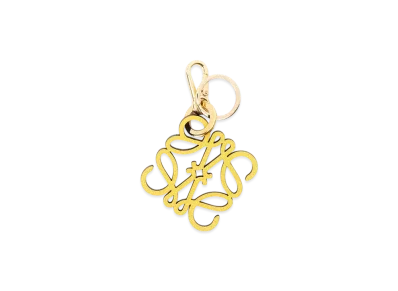 LOEWE Anagram Charm "Yellow/Gold"