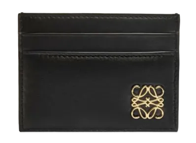 LOEWE Puffer Anagram Plain Card Holder Shinina Pakaf "Black"