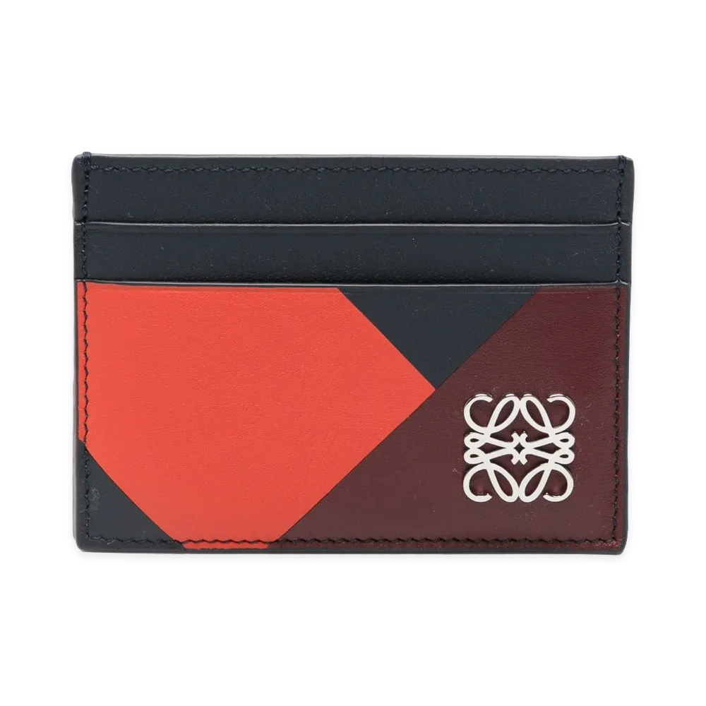 LOEWE Women's Wallets Ink "Navy/Red"
