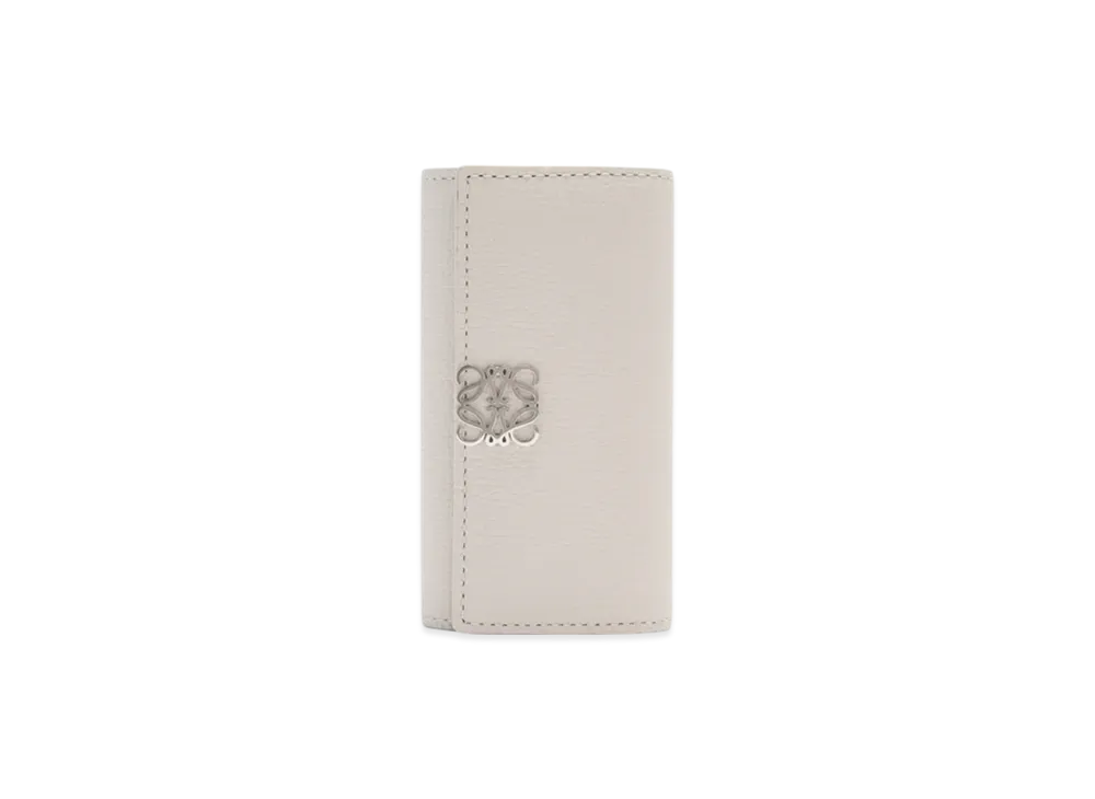 LOEWE Anagram Key Case "Light Ghost"