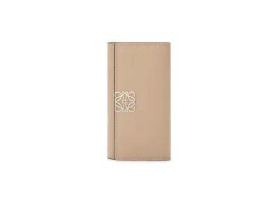 LOEWE Anagram Key Case "Sand"