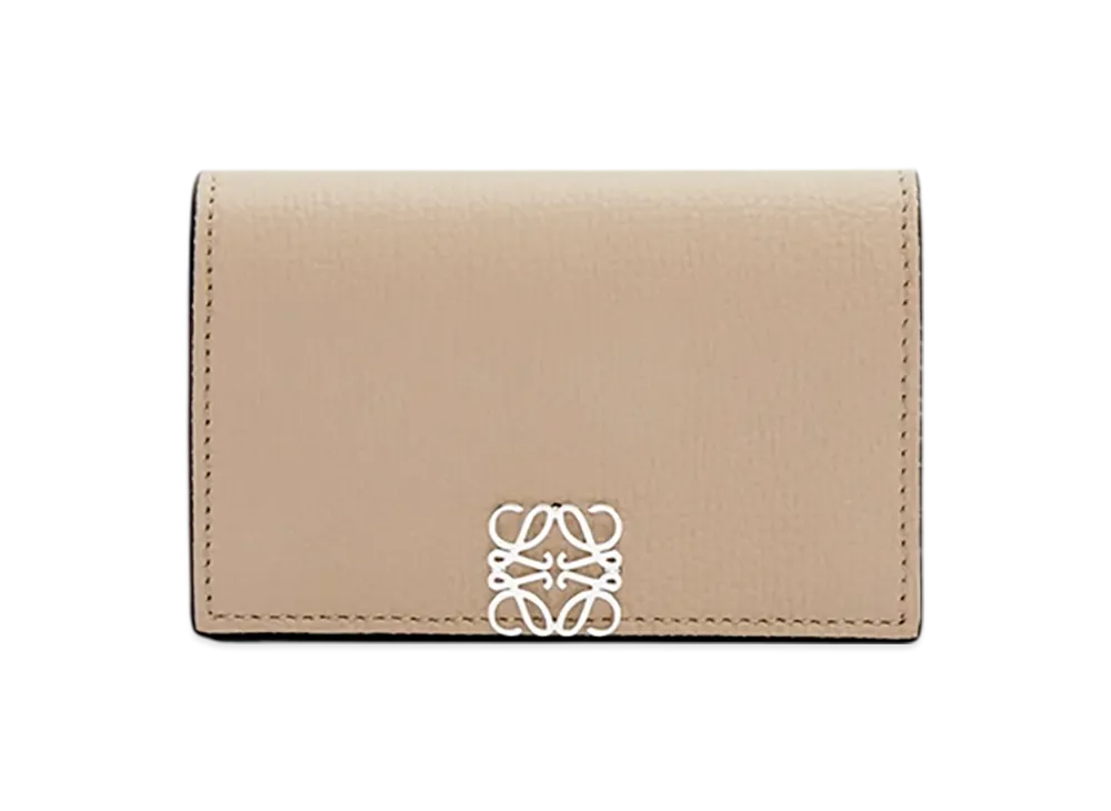LOEWE Anagram Business Card Holder "Sand"