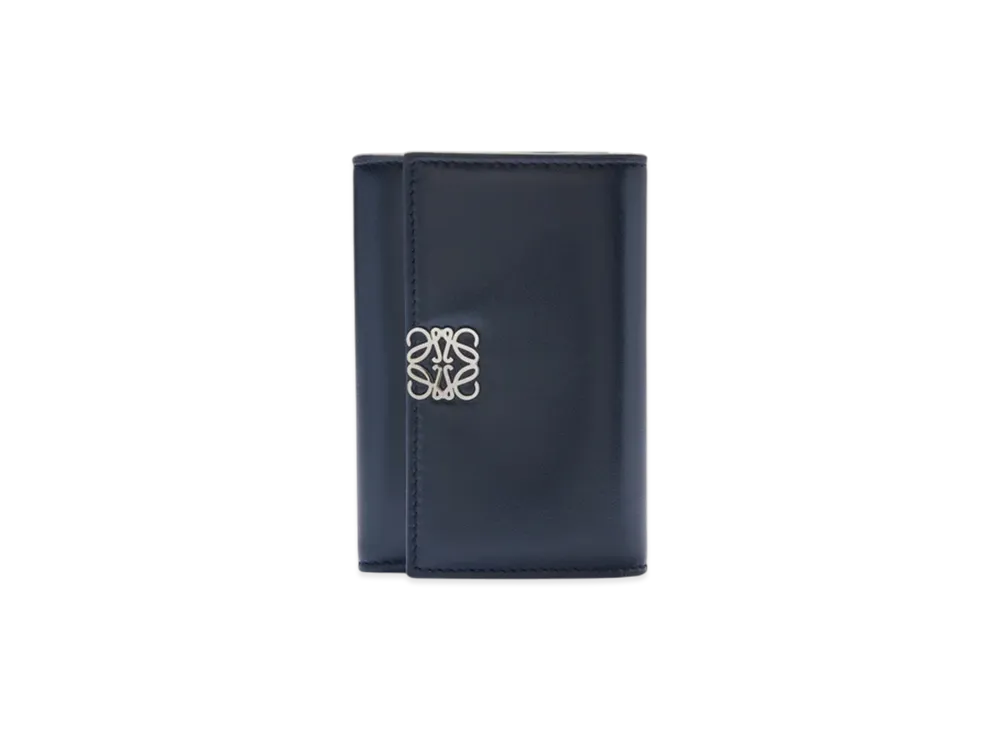 LOEWE Puffer Anagram Vertical Wallet Small "Deep Navy"