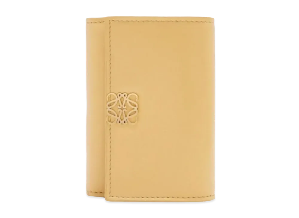 LOEWE Puffer Anagram Vertical Wallet Small Shinina Pakaf "Dark Butter"