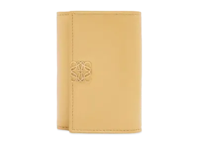 LOEWE Puffer Anagram Vertical Wallet Small Shinina Pakaf "Dark Butter"