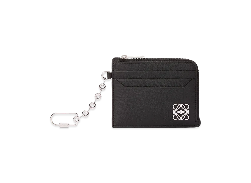 LOEWE Anagram Square Coin Card Holder "Black"