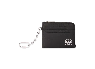 LOEWE Anagram Square Coin Card Holder "Black"