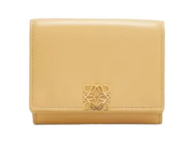 LOEWE Puffer Anagram Trifold Wallet Shinina Pakaf "Dark Butter"