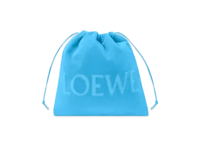 LOEWE Drawstring Pouch Medium "Light Blue"