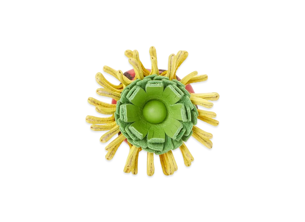 LOEWE Cactus Stud Flower "Red/Yellow"