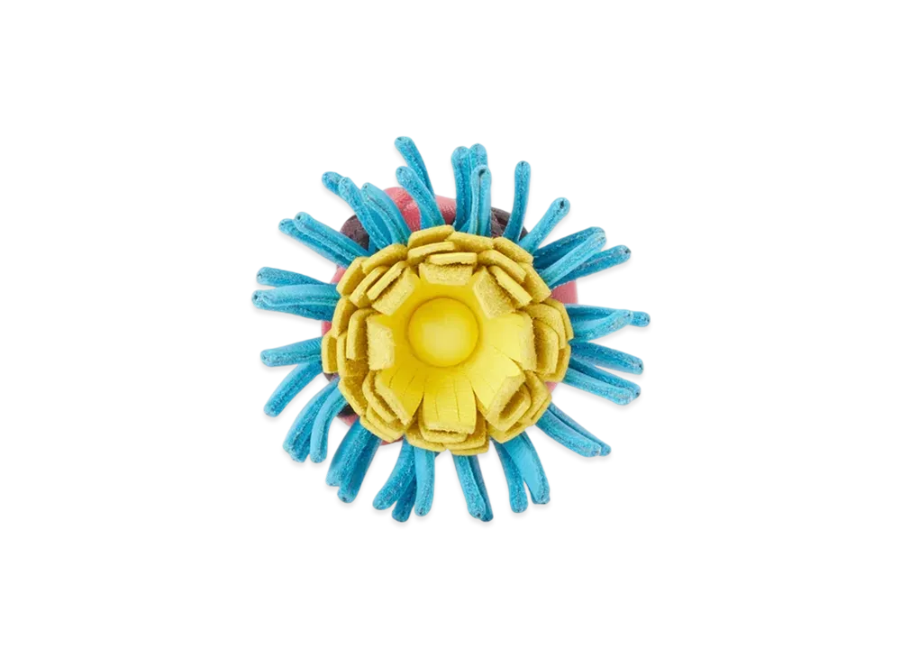 LOEWE Cactus Stud Flower "Pink/Blue"