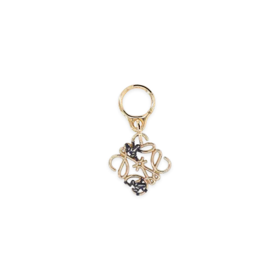 LOEWE Women's Frog Anagram Charm "Gold"