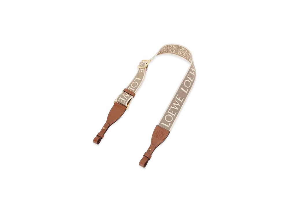 LOEWE Anagram Loop Strap "Natural/Tan"