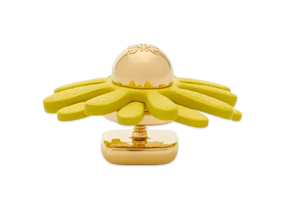 LOEWE Flower Pin "Yellow"