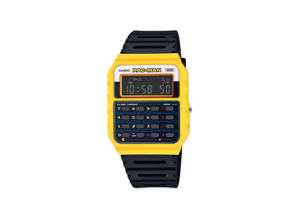 Casio Classic x PAC-MAN CA-53WPC-1BJR "Yellow"