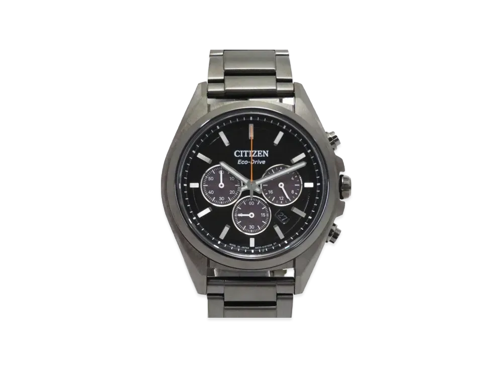 CITIZEN Atessa Eco-Drive Chronograph Black Titanium Series CA4394-54E