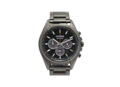 CITIZEN Atessa Eco-Drive Chronograph Black Titanium Series CA4394-54E
