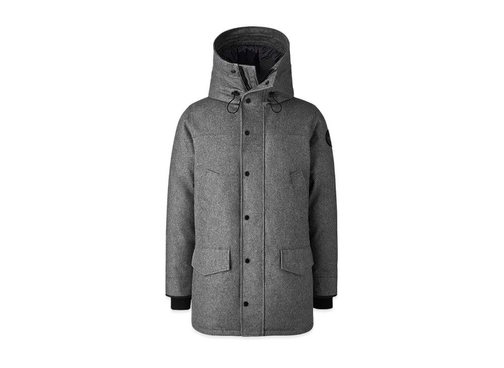 CANADA GOOSE Langford Parka Wool "SlateGreyMelange"
