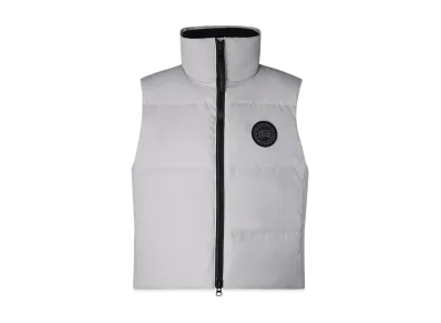 CANADA GOOSE Grandview Cropped Vest Black Label "Silverbirch"