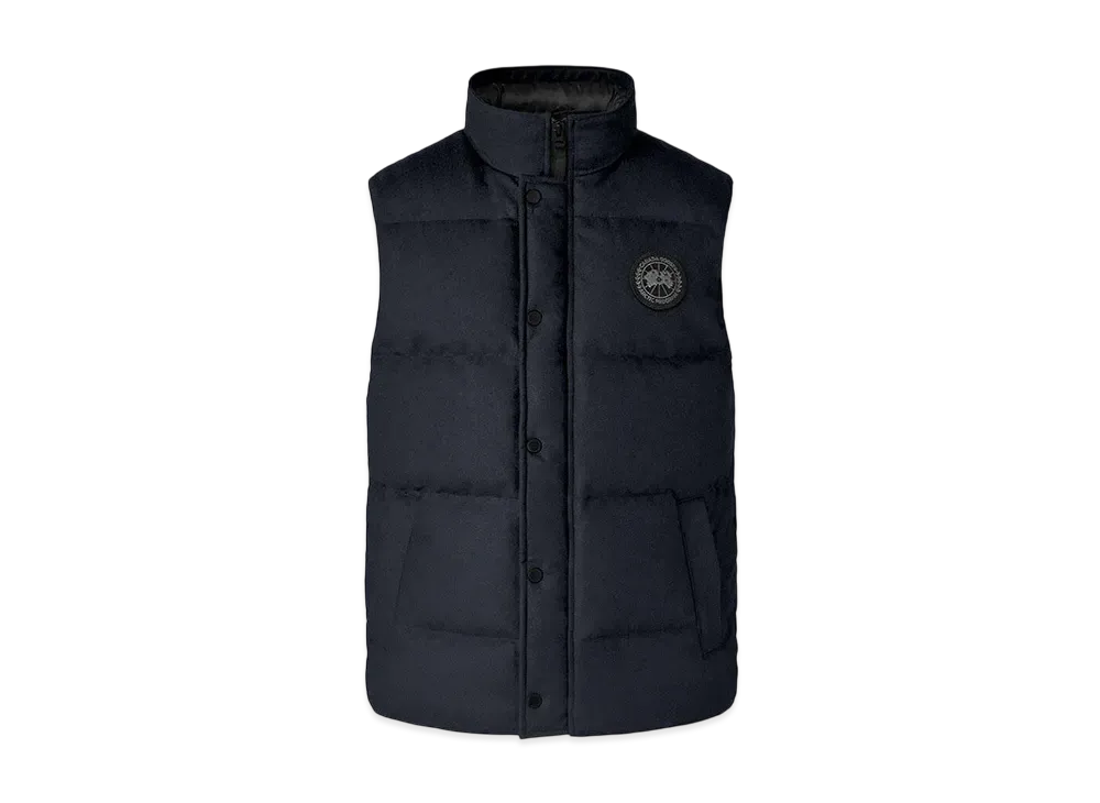 CANADA GOOSE Garson Vest Wool "AtlanticNavyMelange"