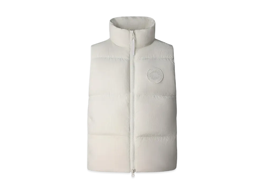 CANADA GOOSE Lawrence Puffer Vest White Disc "NorthStarWhite"