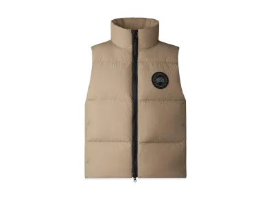 CANADA GOOSE Lawrence Puffer Vest Black Label "DesertSand"
