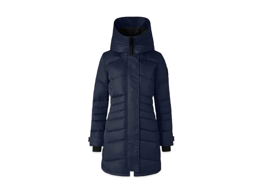 CANADA GOOSE Lorette Parka Black Label Performance Satin "StillwaterBlue"