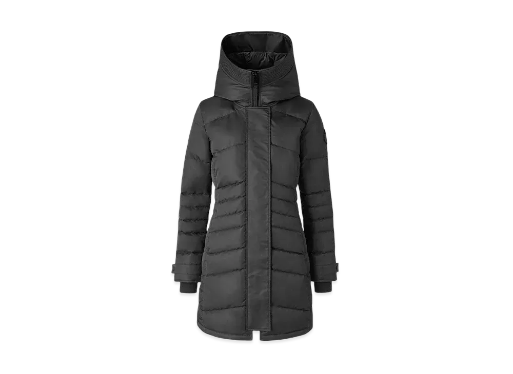 CANADA GOOSE Lorette Parka Black Label Performance Satin "Black"