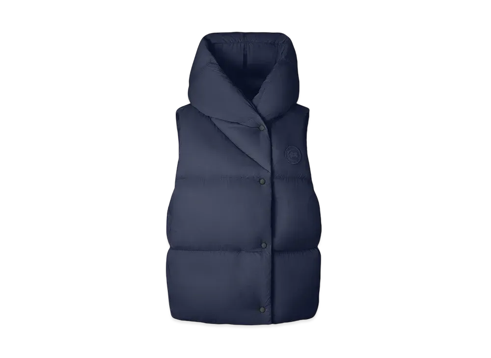 CANADA GOOSE Rhoda Hooded Vest "AtlanticNavy"