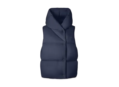 CANADA GOOSE Rhoda Hooded Vest "AtlanticNavy"
