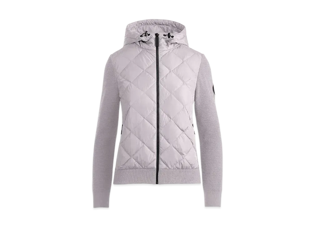 CANADA GOOSE HyBridge Quilted Knit Hoody Black Label "SunsetPink"