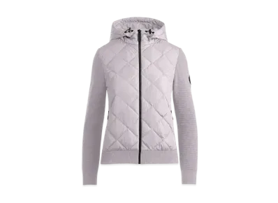 CANADA GOOSE HyBridge Quilted Knit Hoody Black Label "SunsetPink"