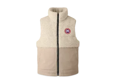 CANADA GOOSE Youth Elora Vest "LightTan/Tan"