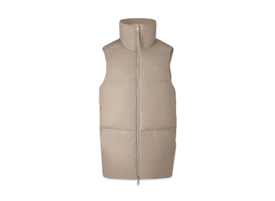CANADA GOOSE Garnet Long Vest "DesertSand"