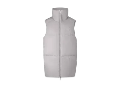 CANADA GOOSE Garnet Long Vest "MoonstoneGrey"