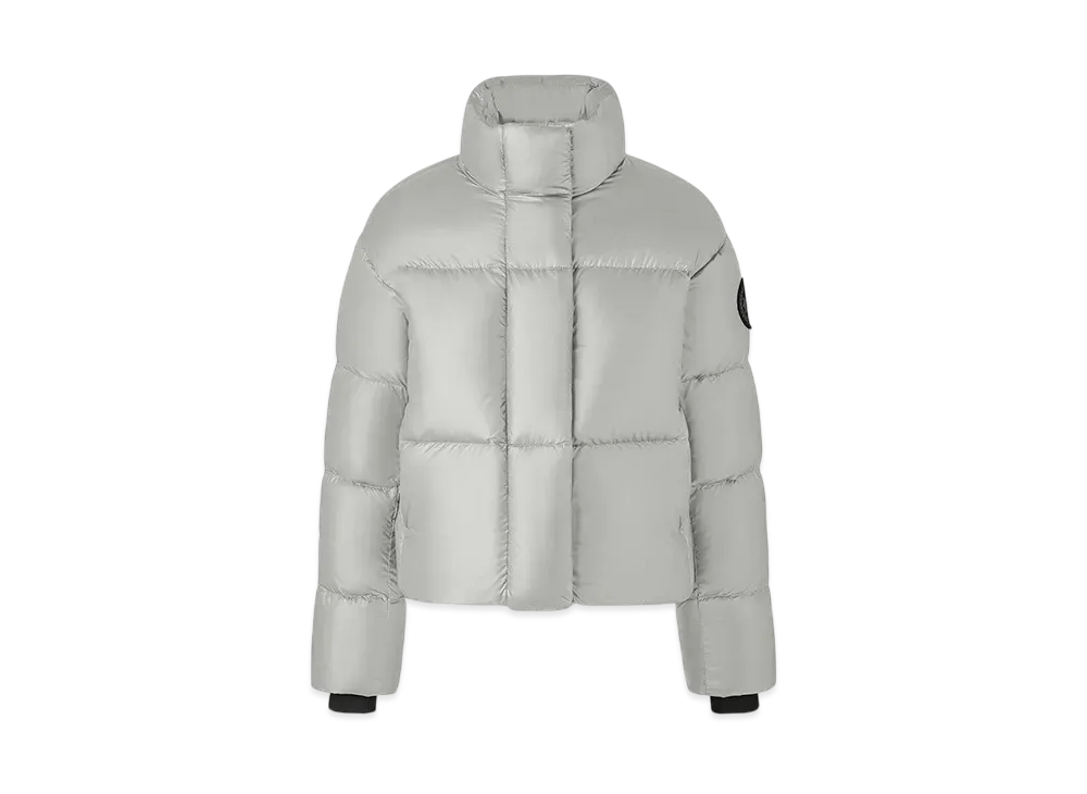 CANADA GOOSE Cypress Cropped Puffer Black Label "Silverbirch"