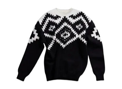 CANADA GOOSE SNOW GOOSE Saga Crew "Black/Cream"