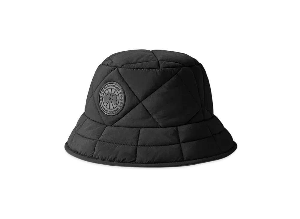 CANADA GOOSE Puffer Reversible Bucket Hat "Black"