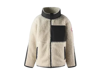 CANADA GOOSE Kids Simcoe Fleece Jacket "LightTan"