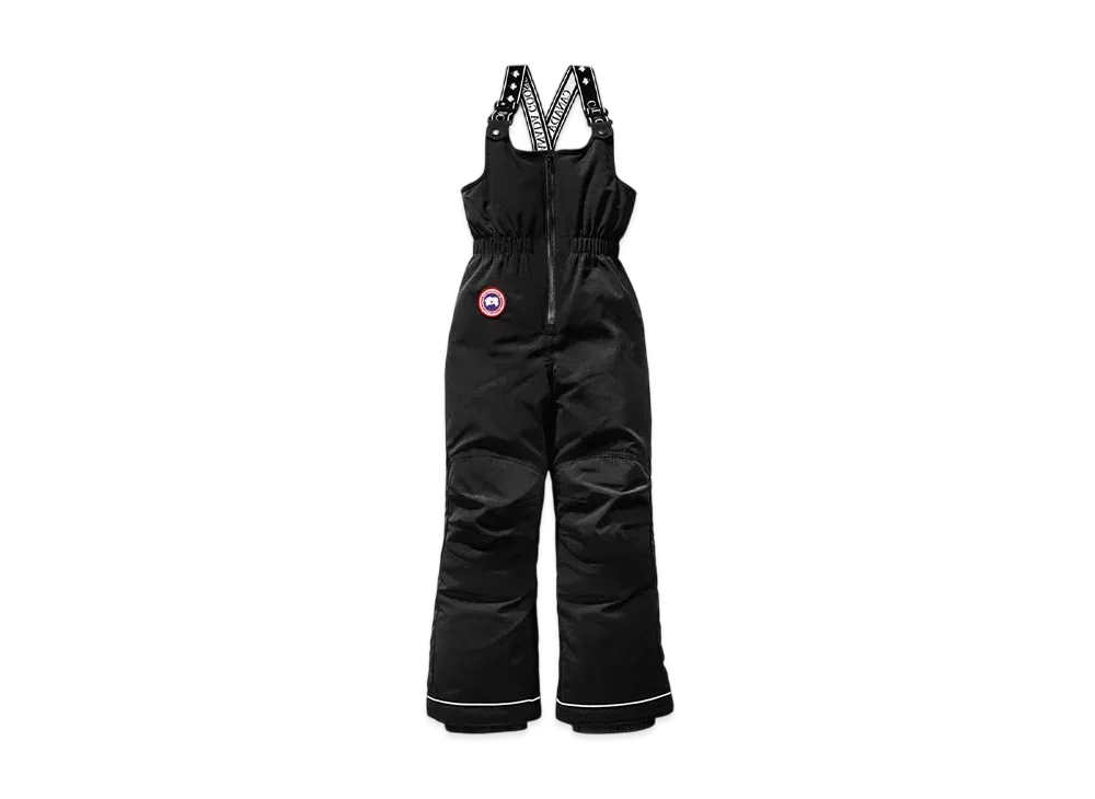 CANADA GOOSE Kids Thunder Bib Overall "Black"