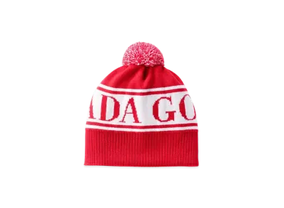 CANADA GOOSE Kids Merino Toque "Red"