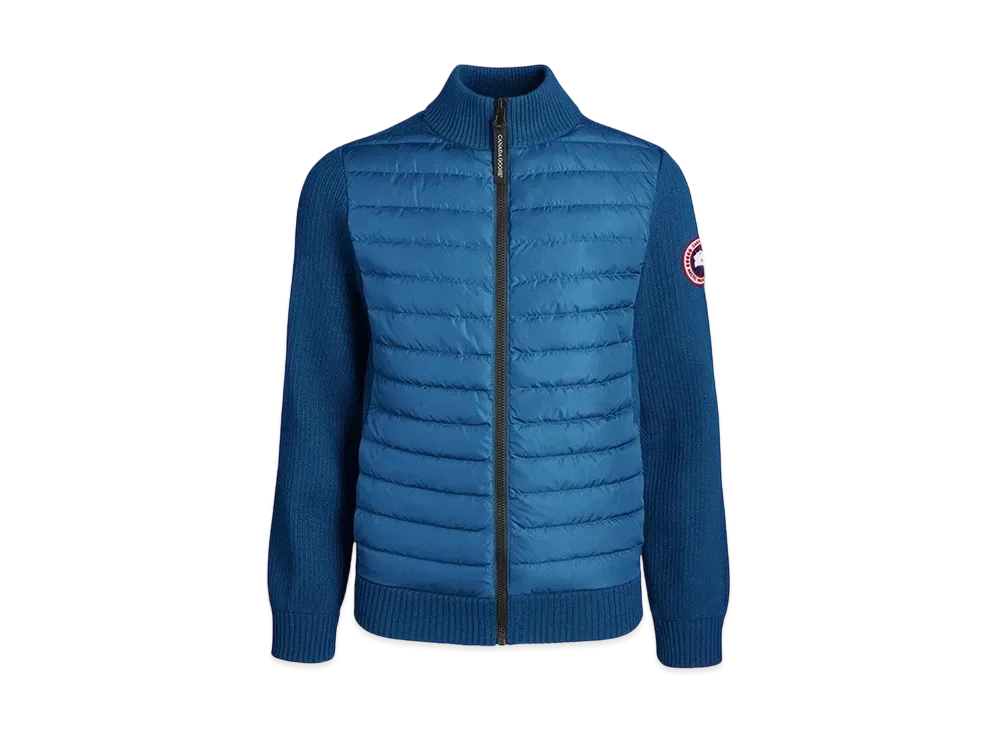 CANADA GOOSE Youth HyBridge Knit Jacket "PacificBlue"
