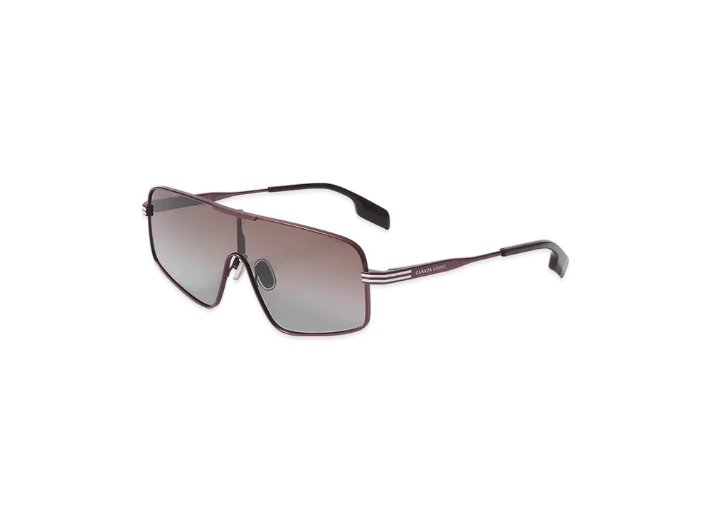 CANADA GOOSE Rainier Sunglasses "MatteBurgundy/GradientWine"