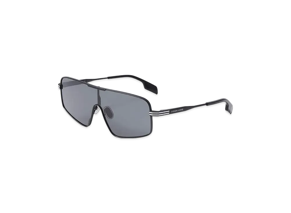CANADA GOOSE Rainier Sunglasses "MatteBlack/DarkGrey"
