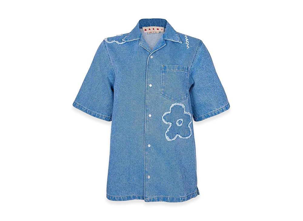 MARNI Women's Denim Shirt "Light Blue"