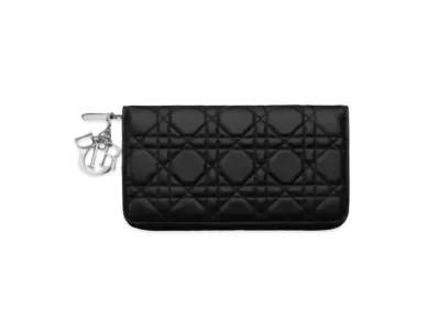 Dior Lambskin Voyage Wallet "Black"