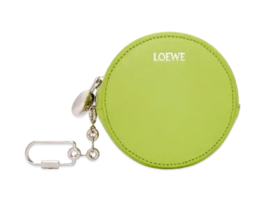 LOEWE Peble Cookie Keychain Shinina Pakaf "Green Leaf"