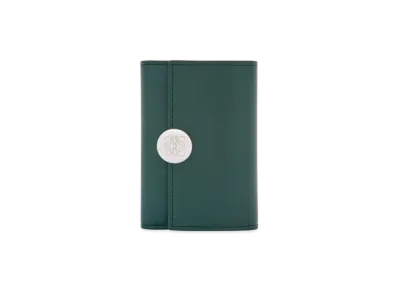 LOEWE Pebble Vertical Wallet Small "Deep Forest"