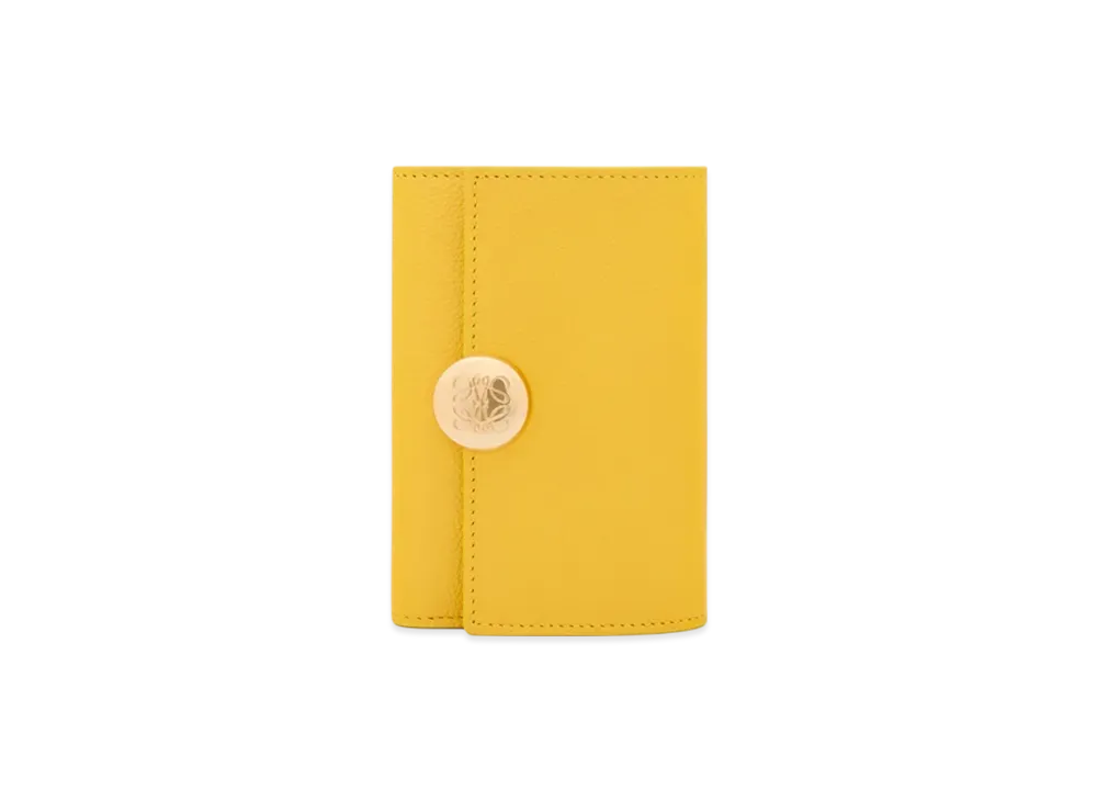 LOEWE Pebble Vertical Wallet Small "Sunny"