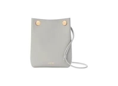 LOEWE Pebble Pouch "Shell Grey"